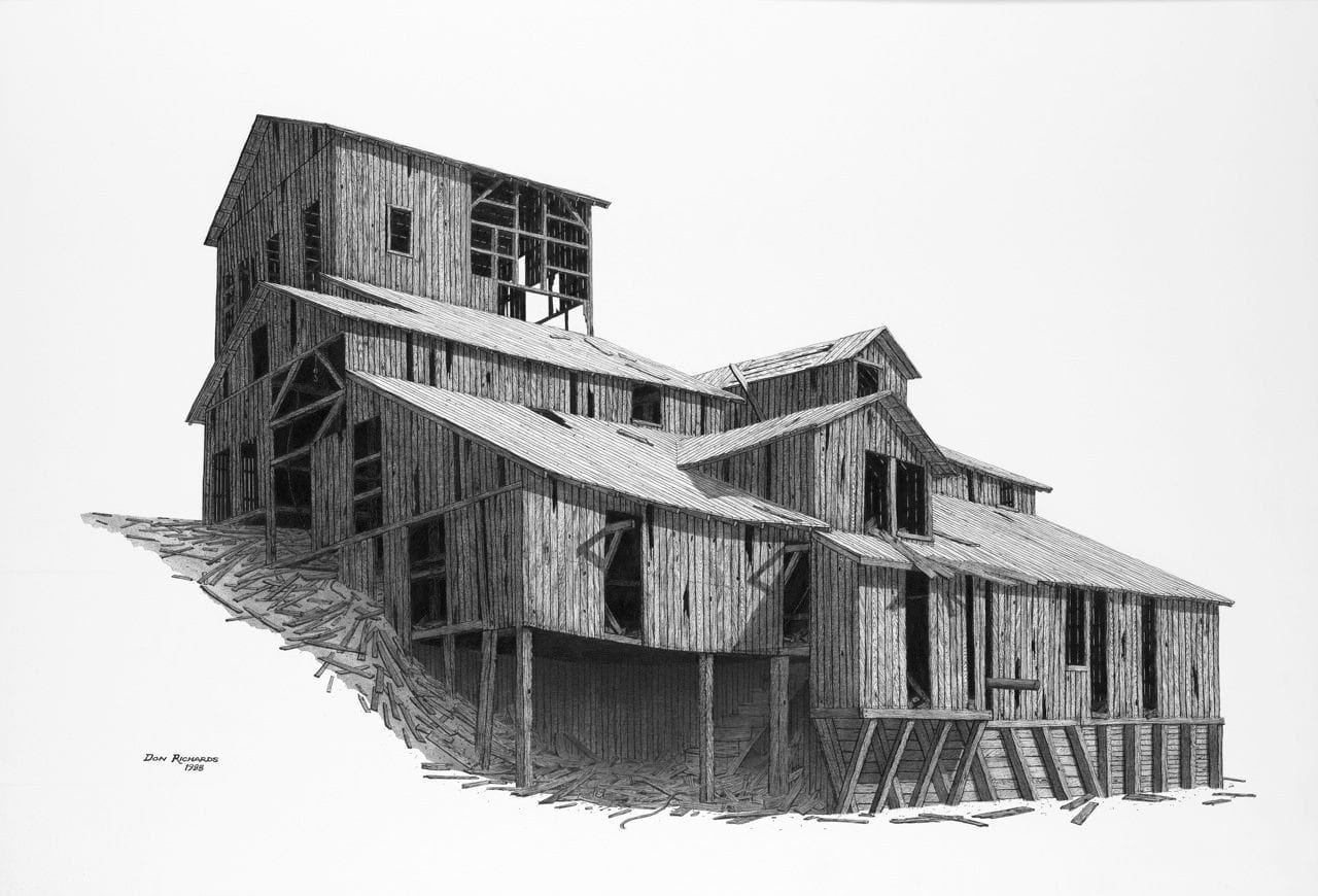 Mine near Leavick, Colorado.©1988 Don Richards